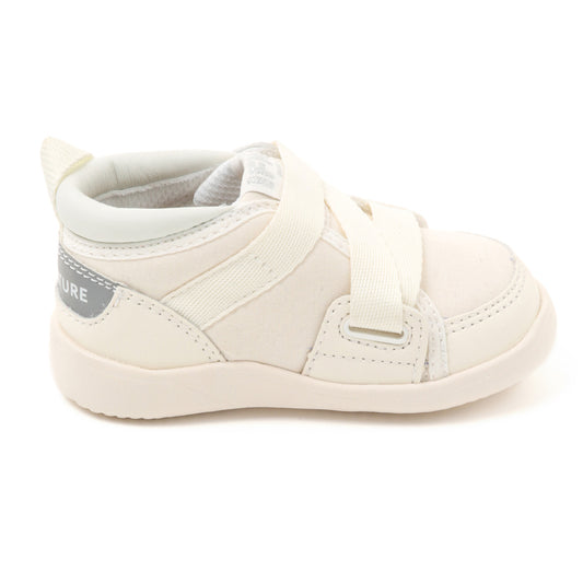 IFME Nature Kinetic Belt Star Motif Sneakers Baby - White