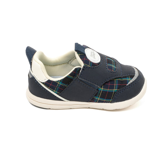 IFME Patto Easy-to-wear, lightweight Banshu-ori sneakers Baby - Navy
