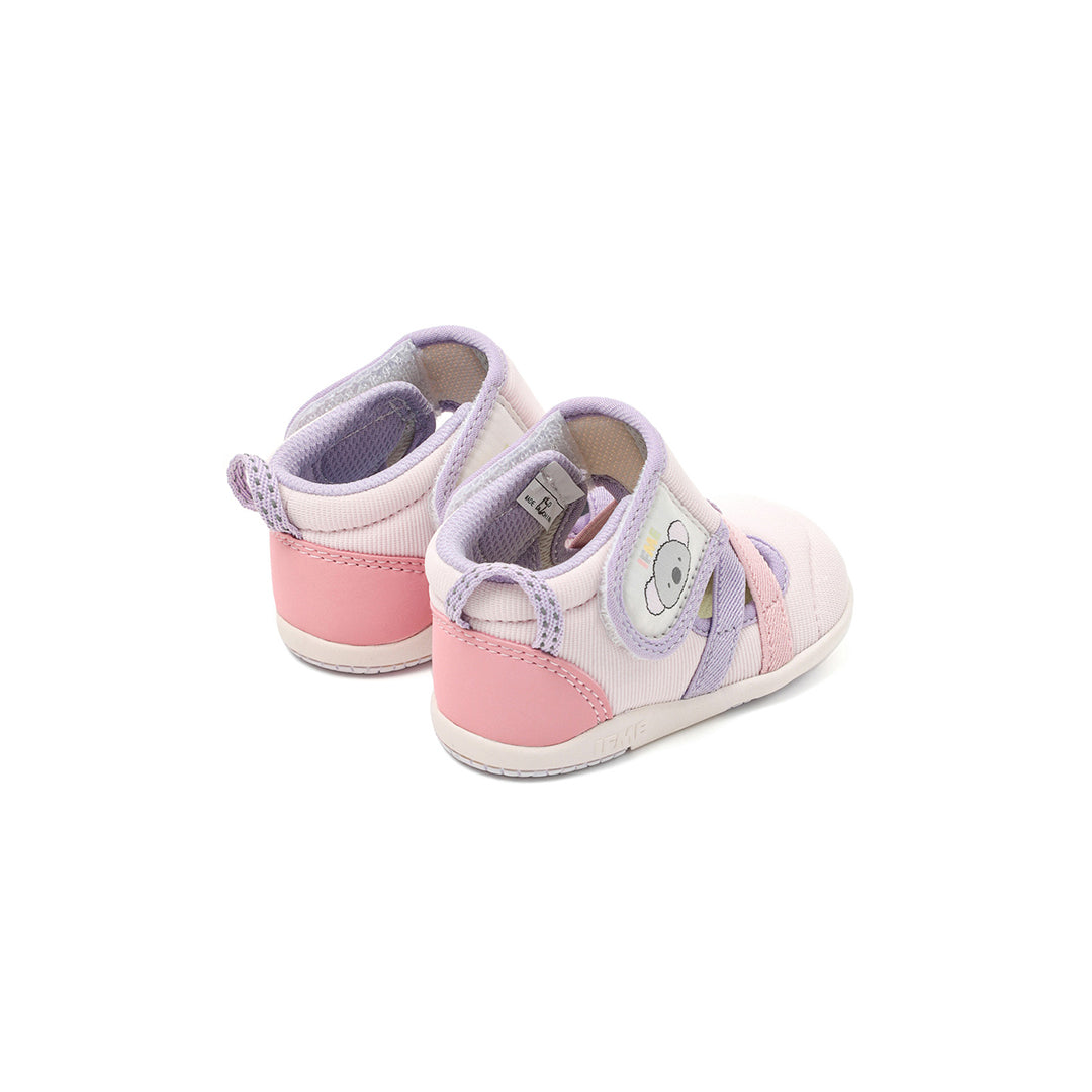 IFME Koala Motif Summer First Shoes - Pink