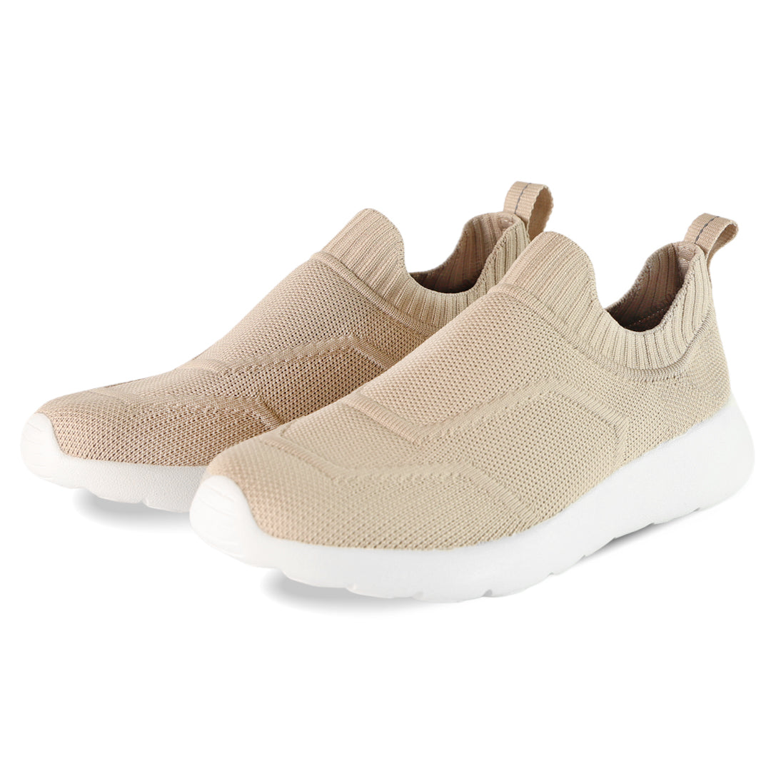 Cloud Highland Sock Trainer - Almond