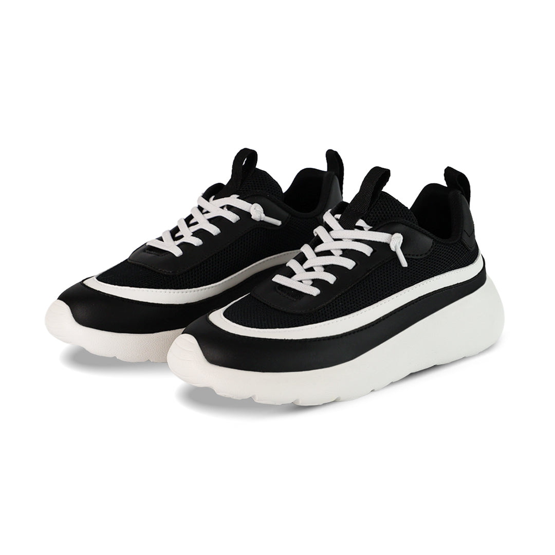 Cloud Ripple Mesh Trainer - Black White