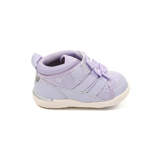 ifme CALIN Triple Ribbon Mid-Cut Sneakers Baby - purple