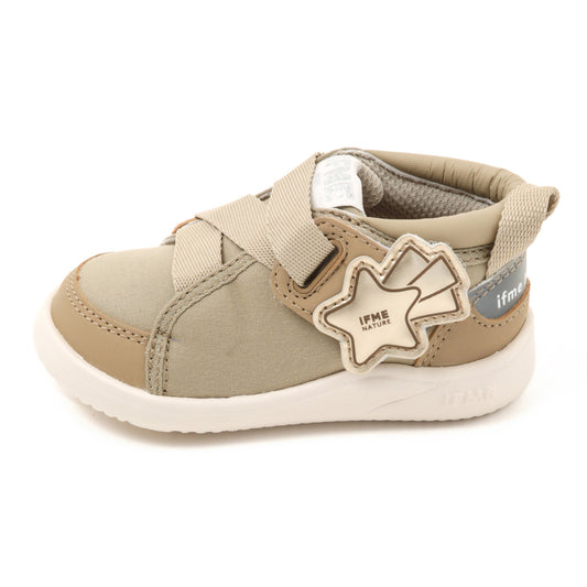 IFME Nature Kinetic Belt Star Motif Sneakers Baby - Bige
