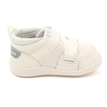 IFME Nature Kinetic Belt Star Motif Sneakers Baby - White