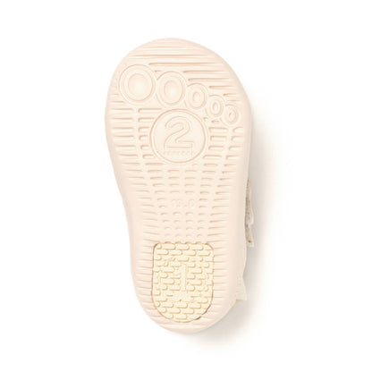 IFME Nature Kinetic Belt Star Motif Sneakers Baby - White