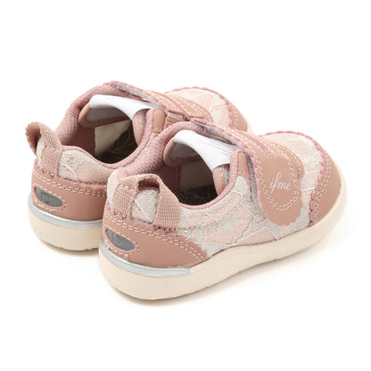 IFME Calin Glitter Lace One Belt Sneaker Baby - Pink