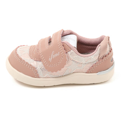 IFME Calin Glitter Lace One Belt Sneaker Baby - Pink