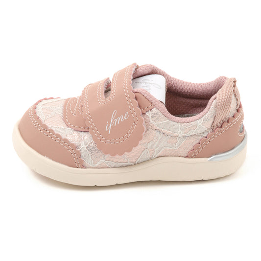 IFME Calin Glitter Lace One Belt Sneaker Baby - Pink
