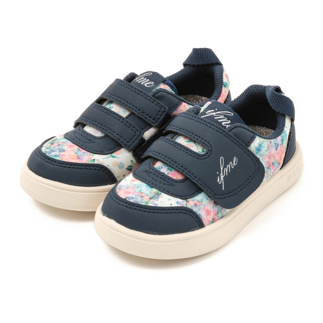 Ifme Calin Water Color Painted Pattern Kids - Navy