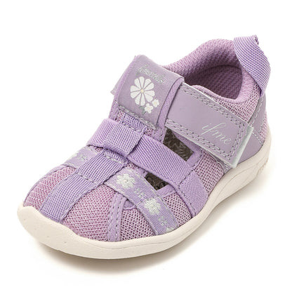 Ifme Calin Flower Easy Belt Water Shoes Baby - Purple