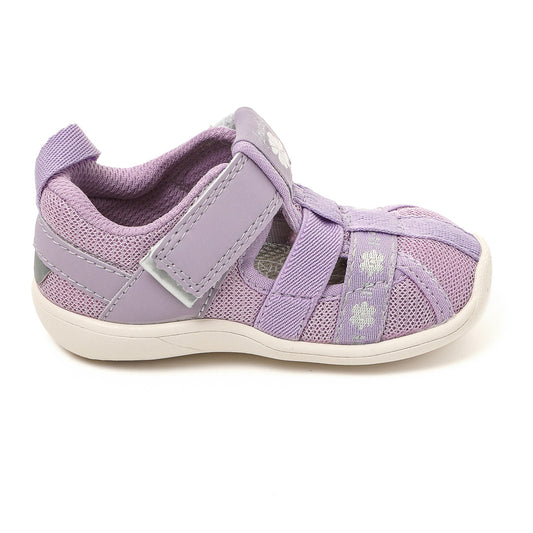 Ifme Calin Flower Easy Belt Water Shoes Baby - Purple