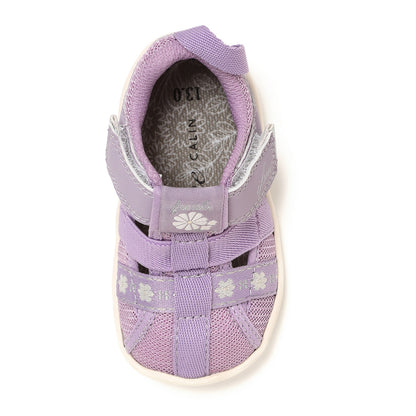 Ifme Calin Flower Easy Belt Water Shoes Baby - Purple