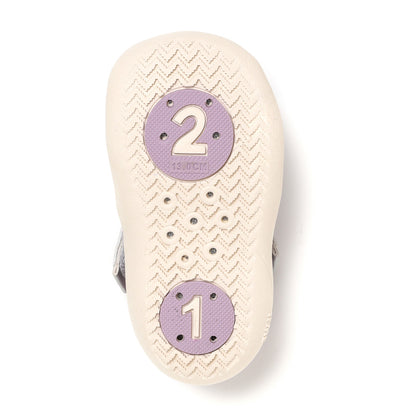 Ifme Calin Flower Easy Belt Water Shoes Baby - Purple