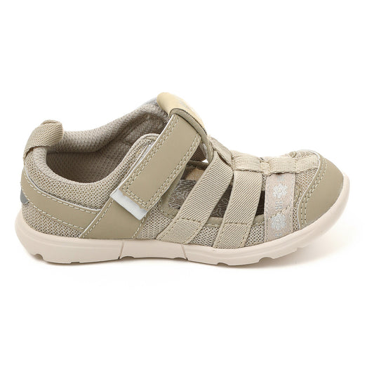 Ifme Calin Flower Easy Belt Water Shoes Kids -Beige