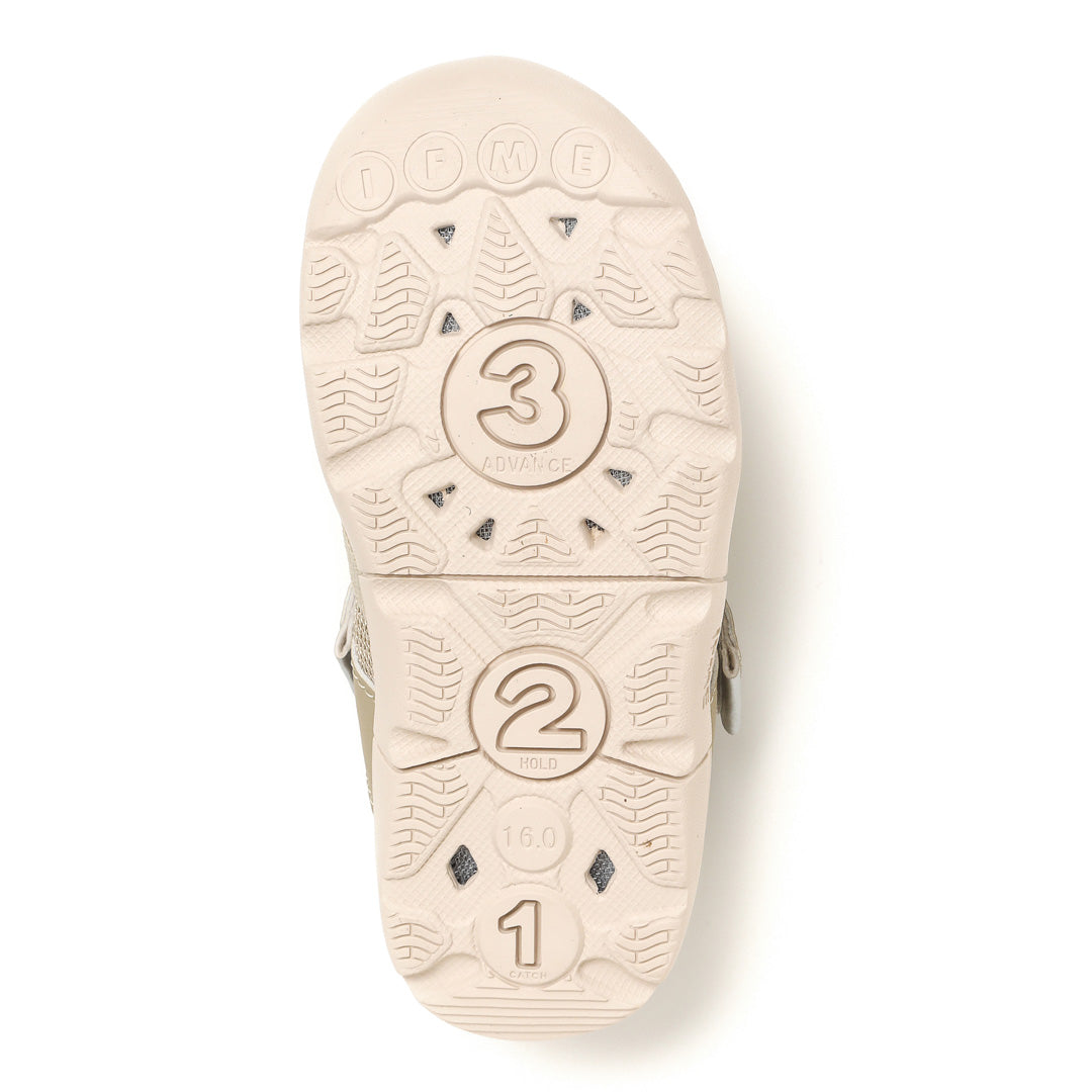 Ifme Calin Flower Easy Belt Water Shoes Kids -Beige