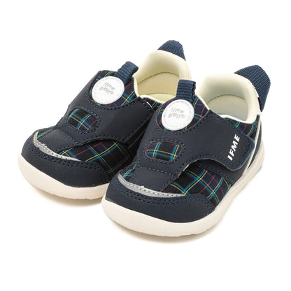 IFME Patto Easy-to-wear, lightweight Banshu-ori sneakers Baby - Navy