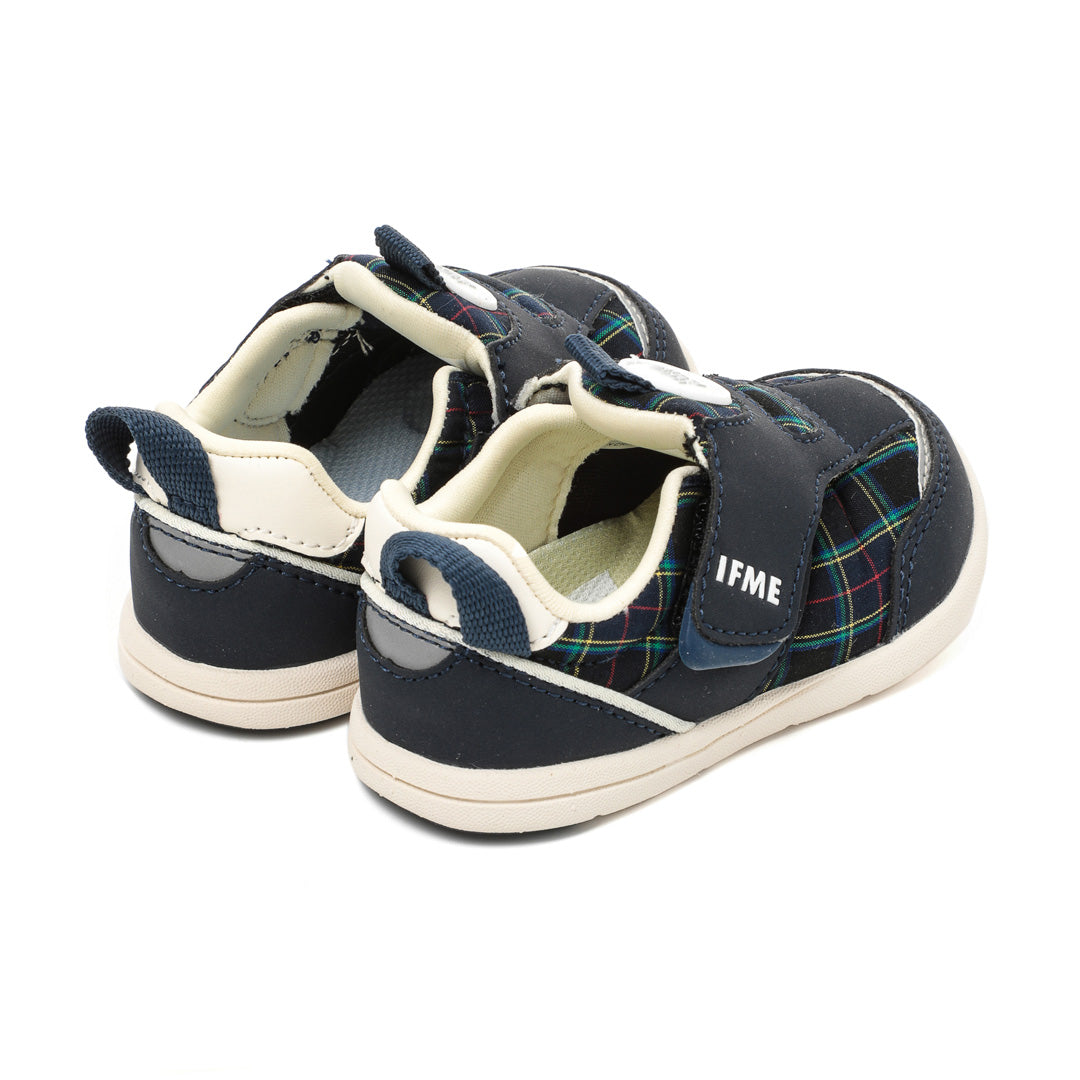 IFME Patto Easy-to-wear, lightweight Banshu-ori sneakers Baby - Navy
