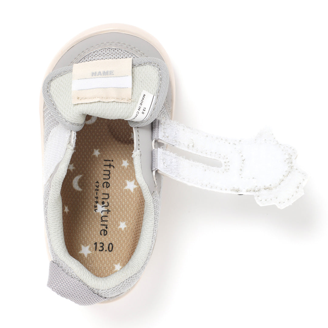 IFME Nature One-Strap Comet Sneakers Baby - Gray