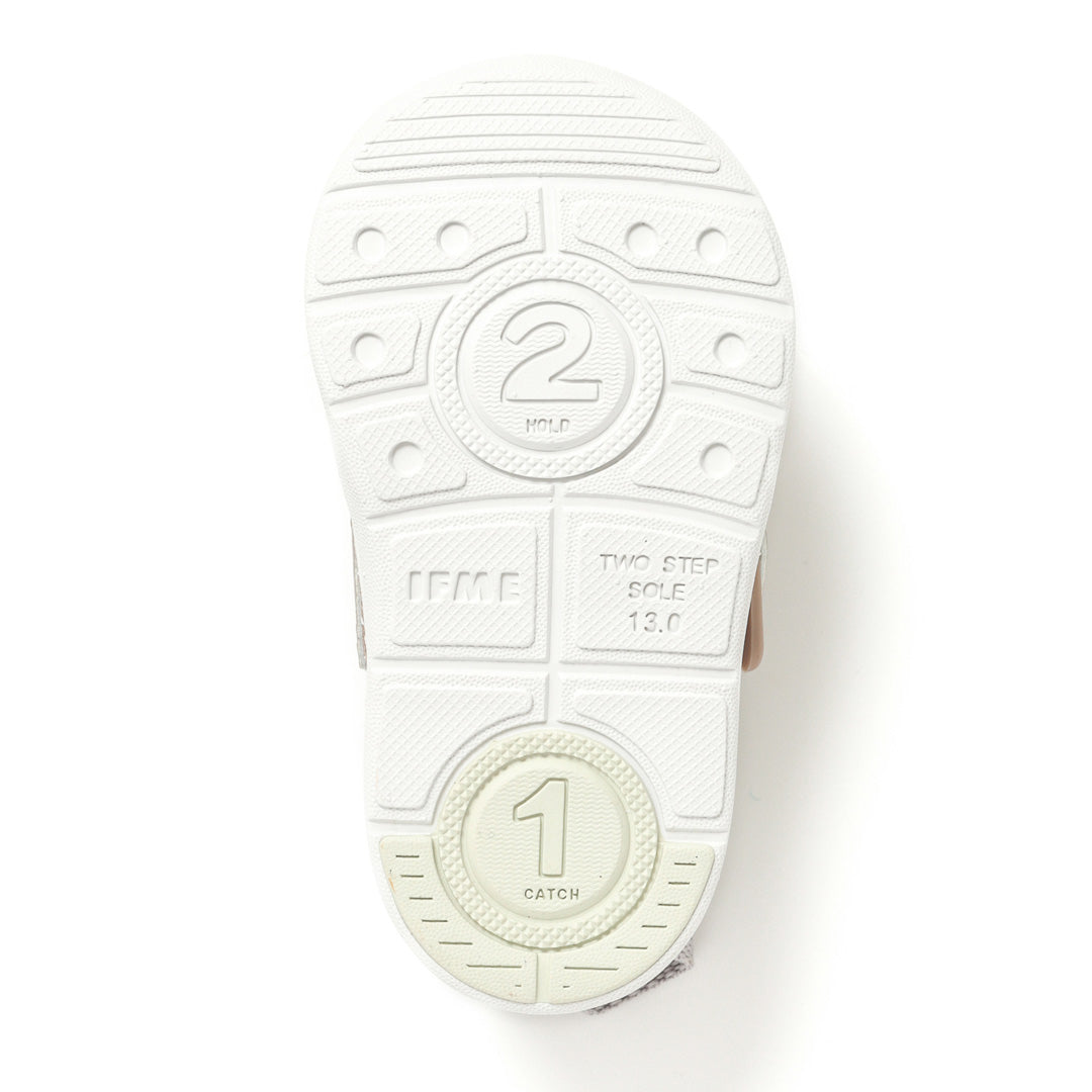 IFME LIGHT Lightweight One-Strap Basic Sneakers Baby - Beige