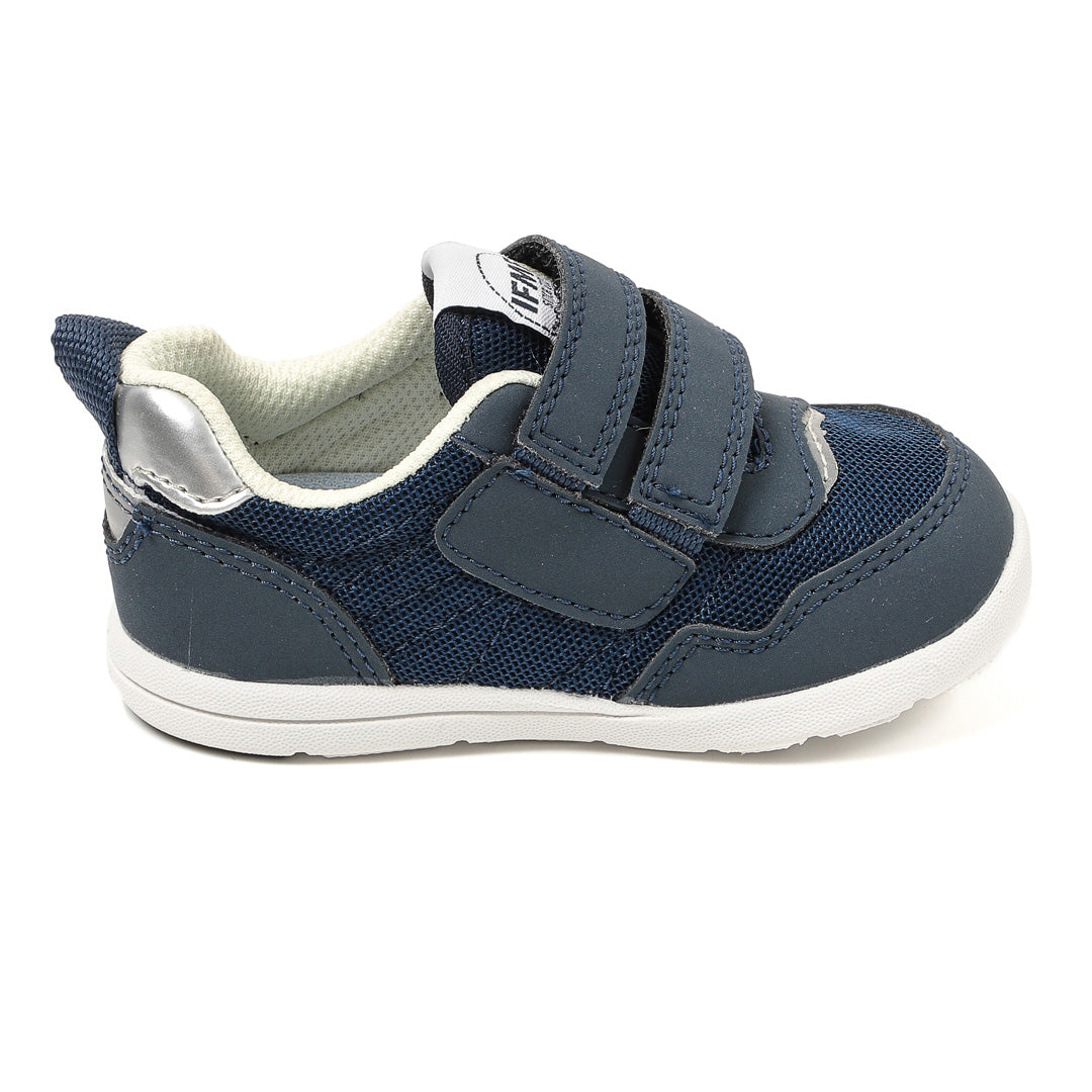 IFME LIGHT Lightweight One-Strap Basic Sneakers Baby - Navy