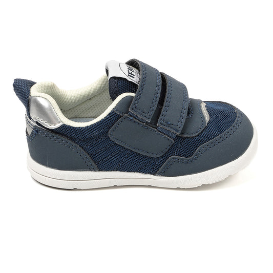 IFME LIGHT Lightweight One-Strap Basic Sneakers Baby - Navy