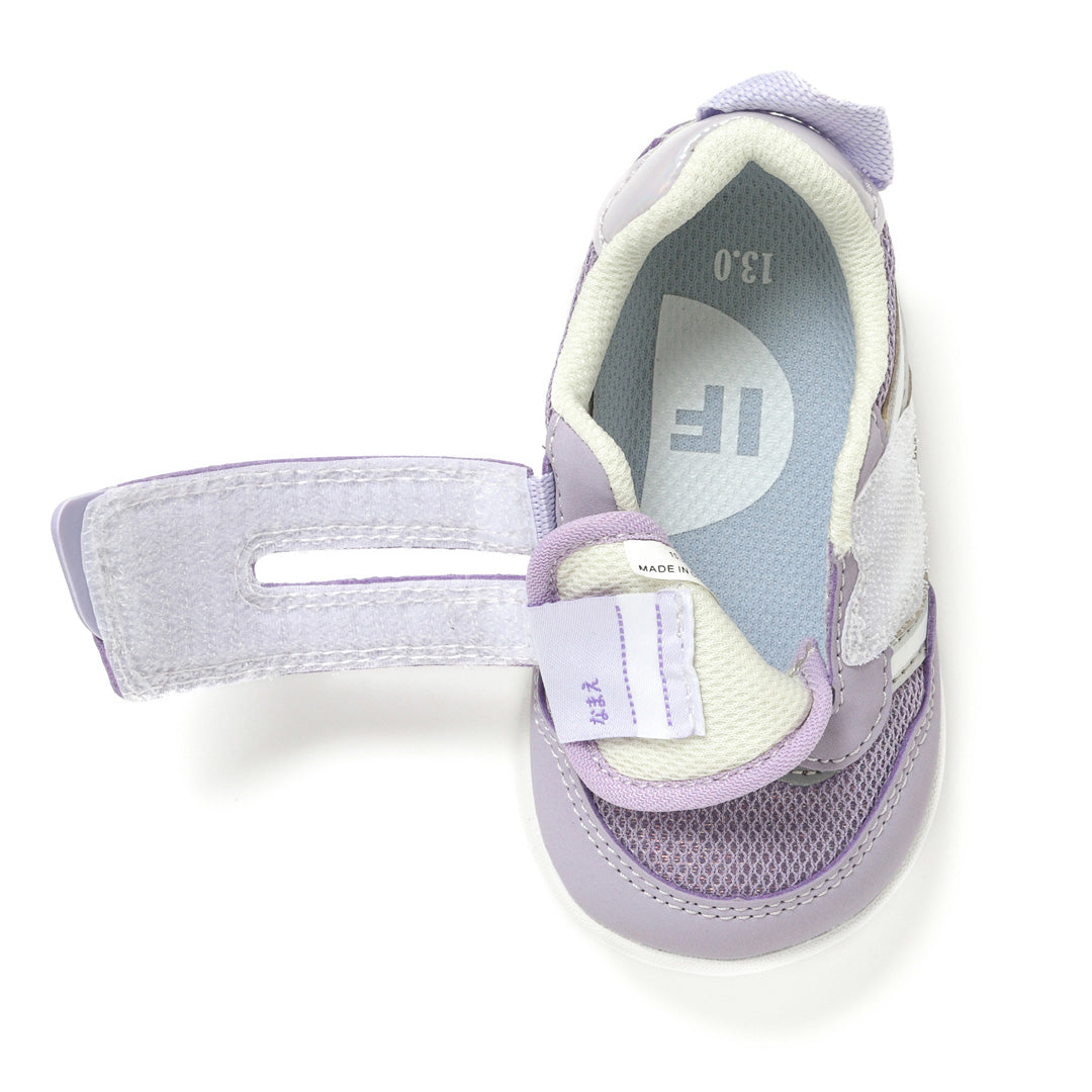 IFME LIGHT Lightweight One-Strap Basic Sneakers Baby - Purple
