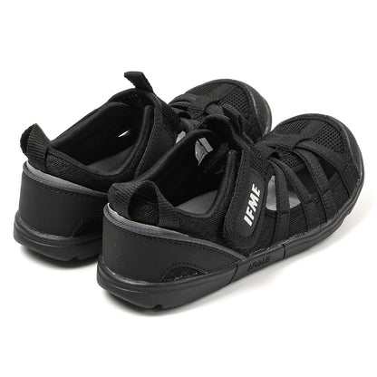 IFME Double-Strap Summer Shoes Kids - Black
