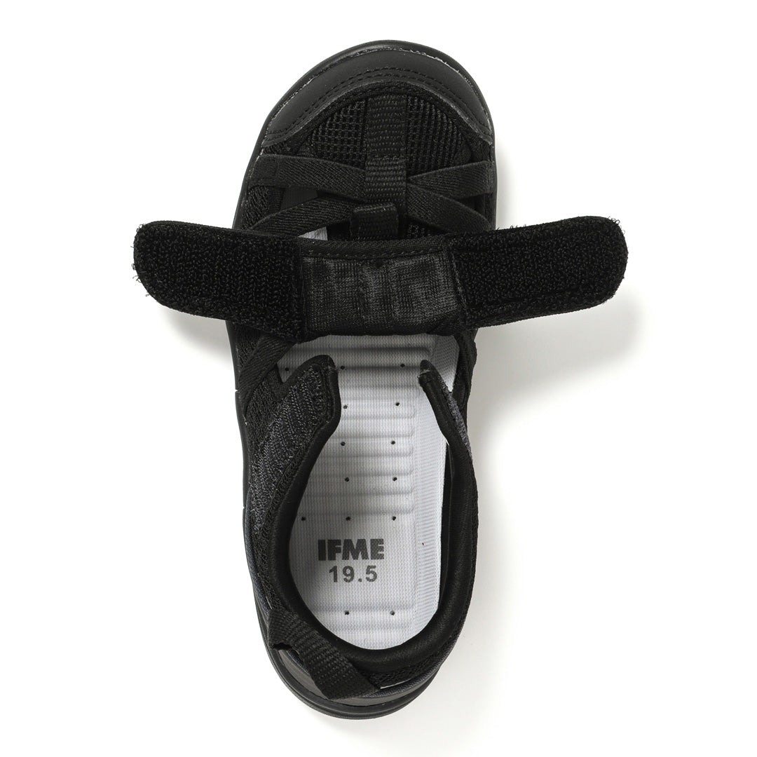 IFME Double-Strap Summer Shoes Kids - Black