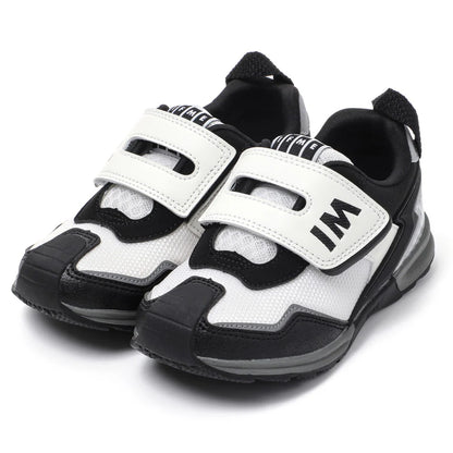 IFME joob SUPER Wide Belt Sneakers Kids - Black and White