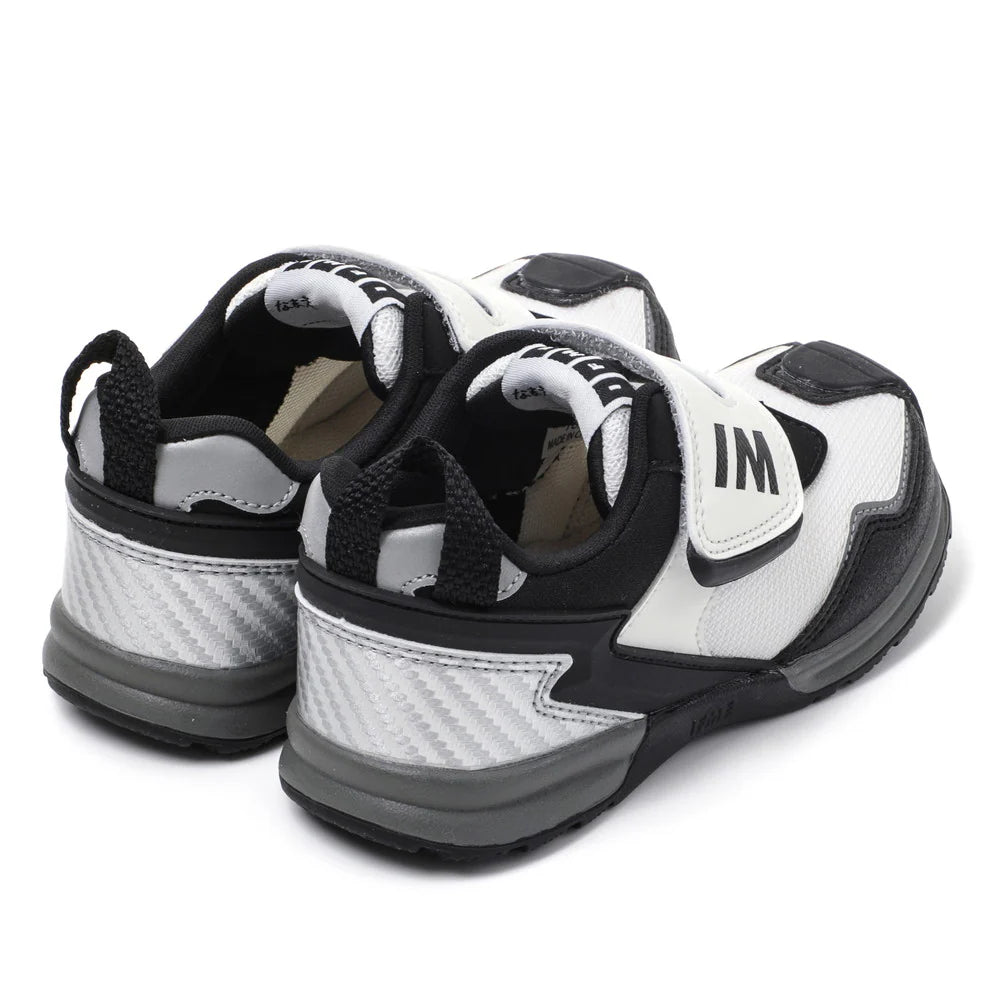 IFME joob SUPER Wide Belt Sneakers Kids - Black and White