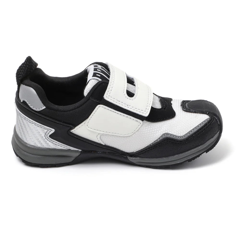 IFME joob SUPER Wide Belt Sneakers Kids - Black and White