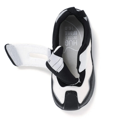 IFME joob SUPER Wide Belt Sneakers Kids - Black and White