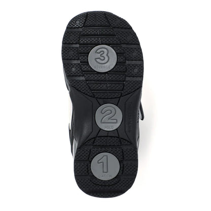 IFME joob SUPER Wide Belt Sneakers Kids - Black and White