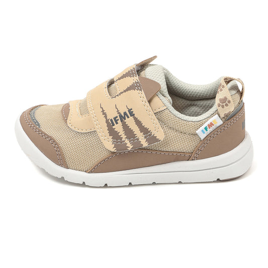 IFME Park One-Strap Cat Sneakers Kids - Beige