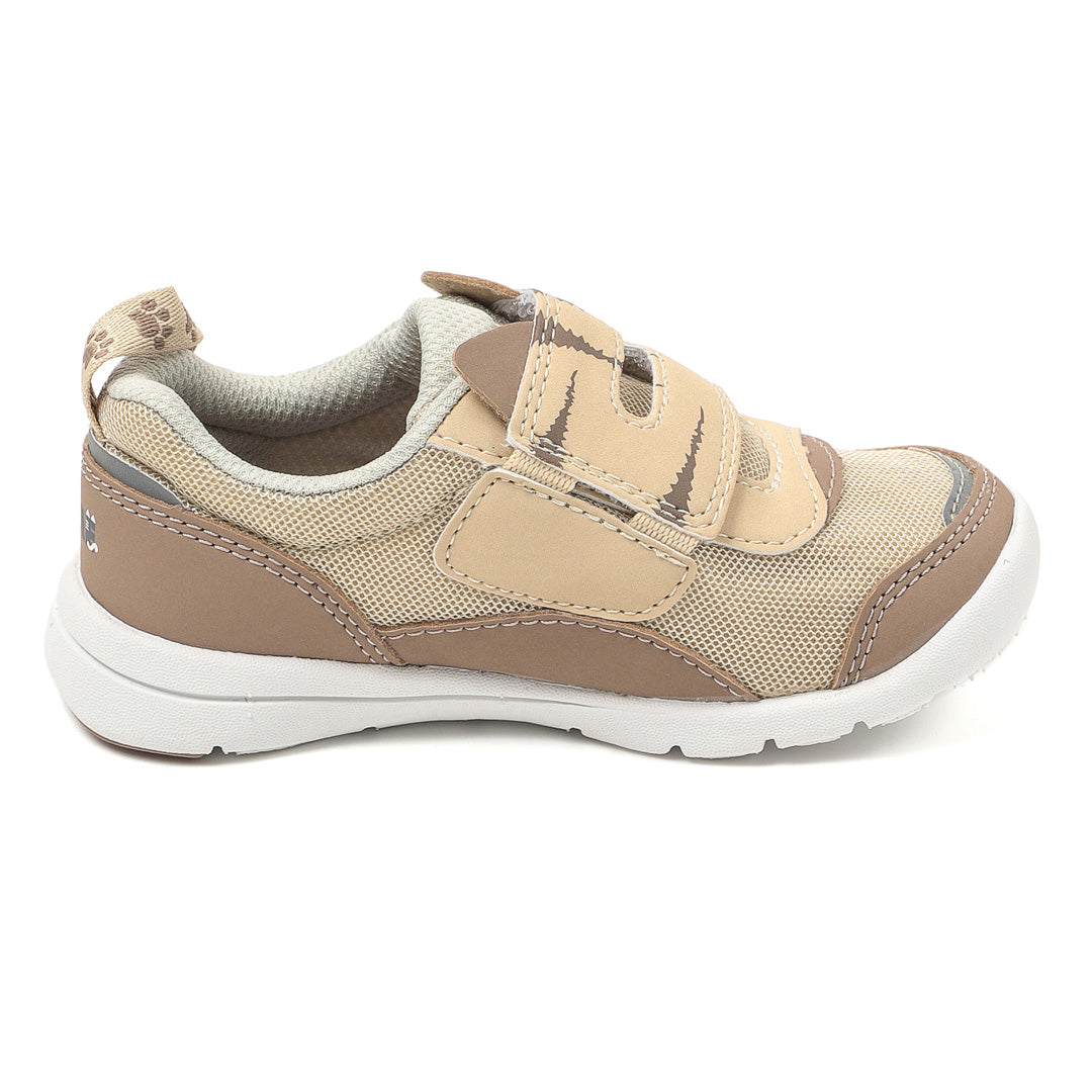 IFME Park One-Strap Cat Sneakers Kids - Beige