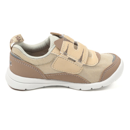 IFME Park One-Strap Cat Sneakers Kids - Beige