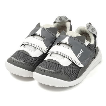 IFME Park One-Strap Cat Sneakers Kids - Gray