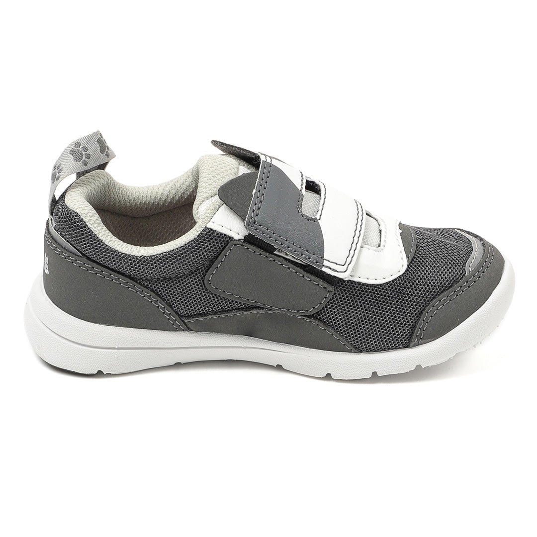 IFME Park One-Strap Cat Sneakers Kids - Gray