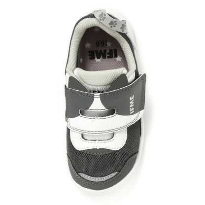 IFME Park One-Strap Cat Sneakers Kids - Gray