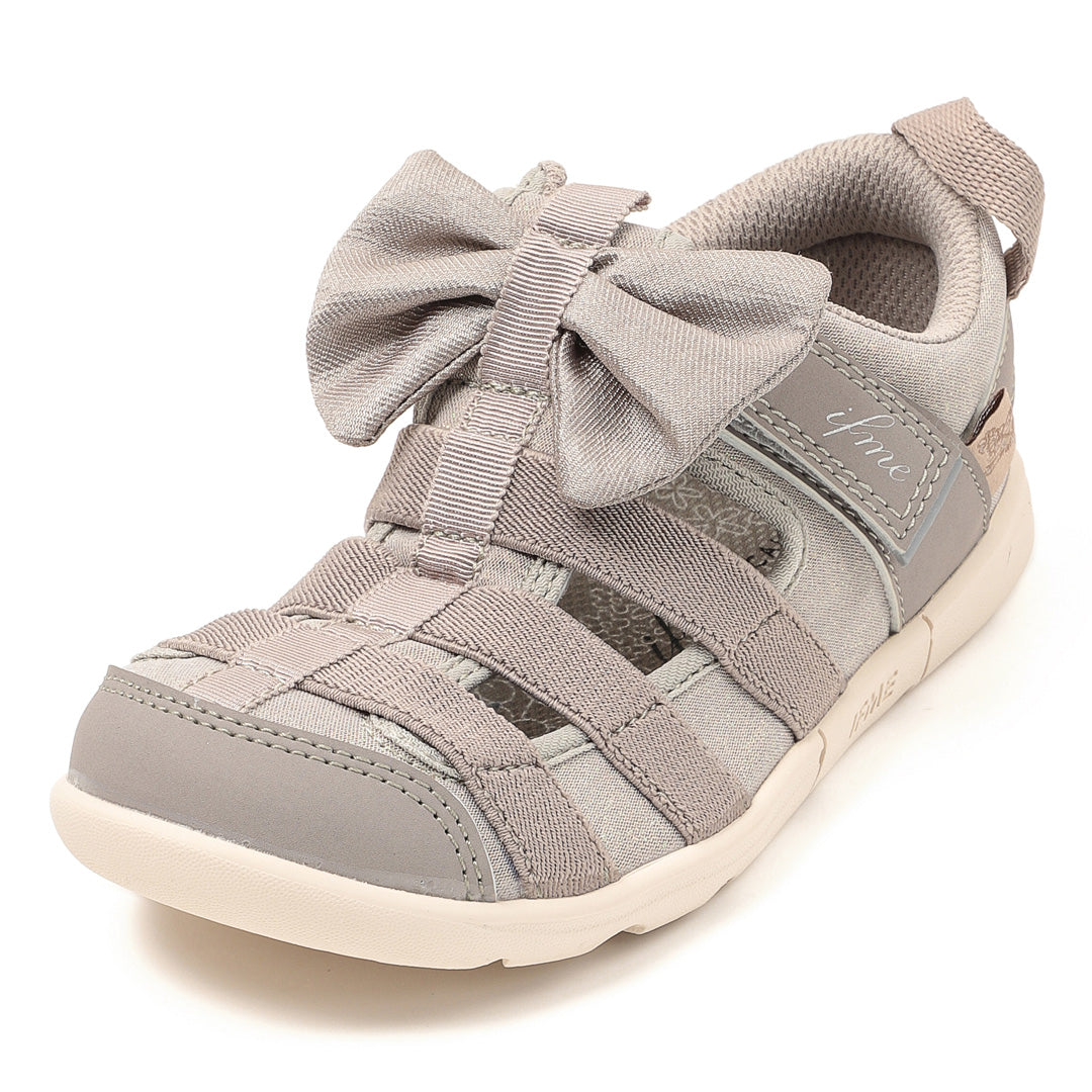 ifme CALIN WFS Big Ribbon Summer Shoes Kids - Beige