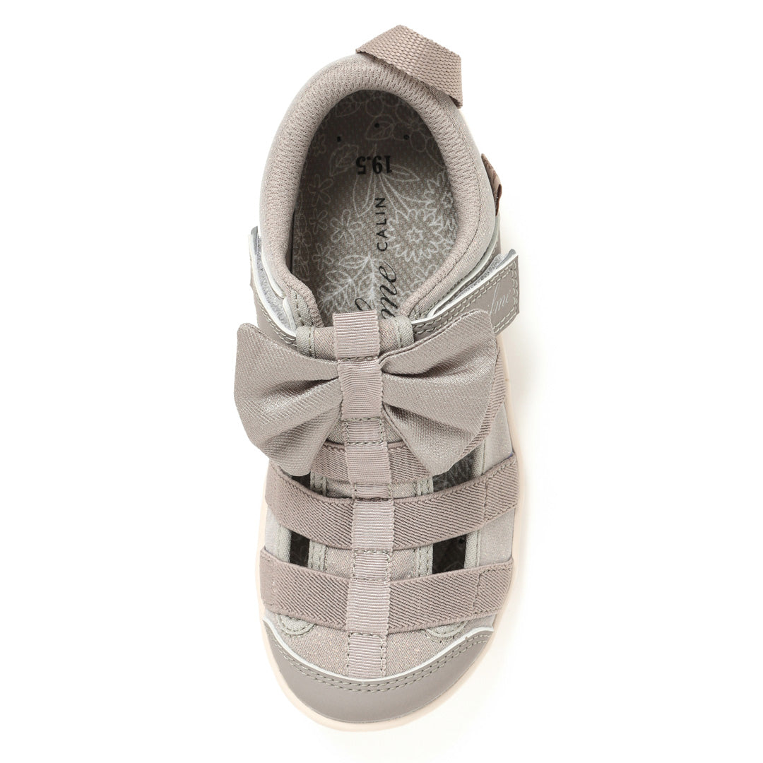 ifme CALIN WFS Big Ribbon Summer Shoes Kids - Beige