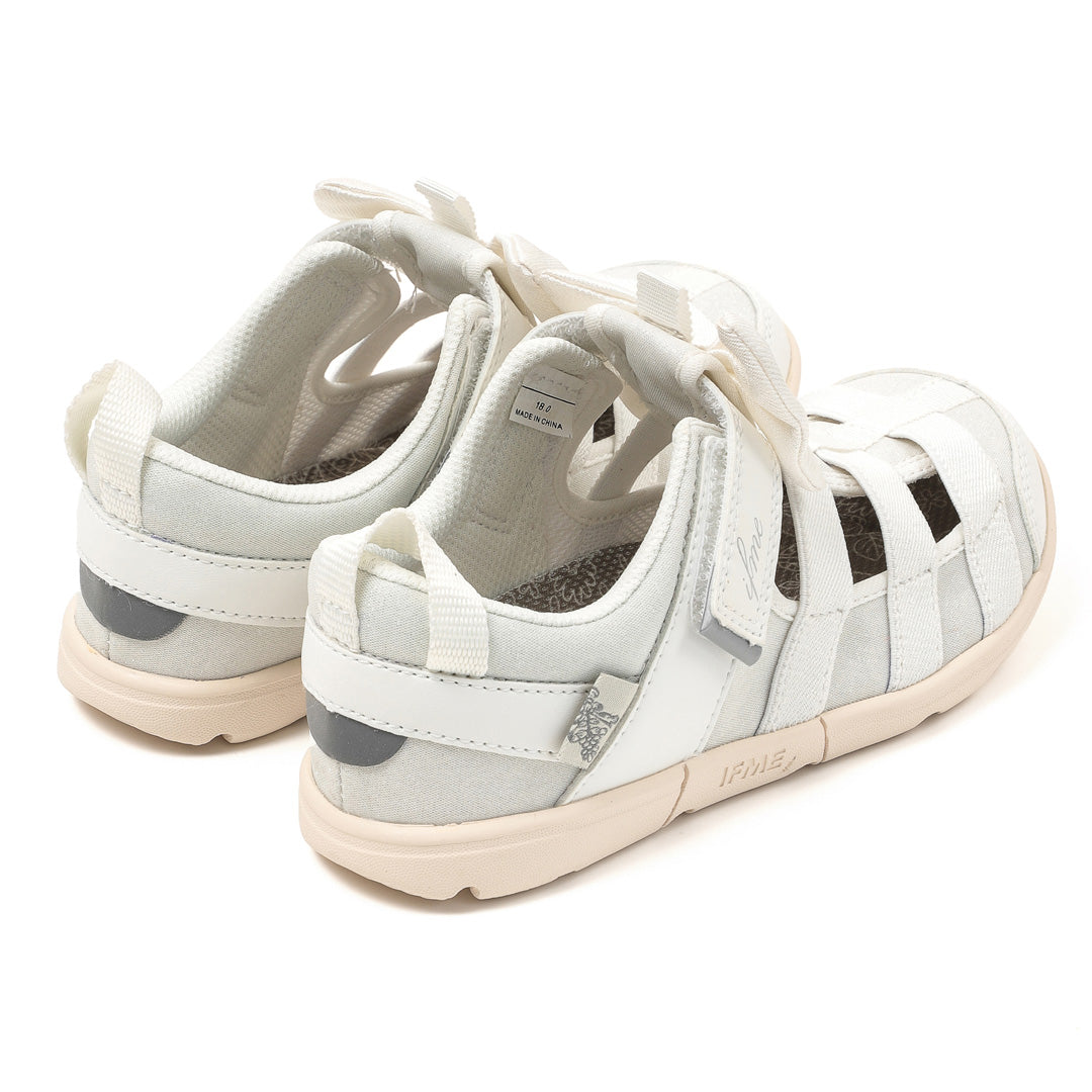 ifme CALIN WFS Big Ribbon Summer Shoes Kids - White