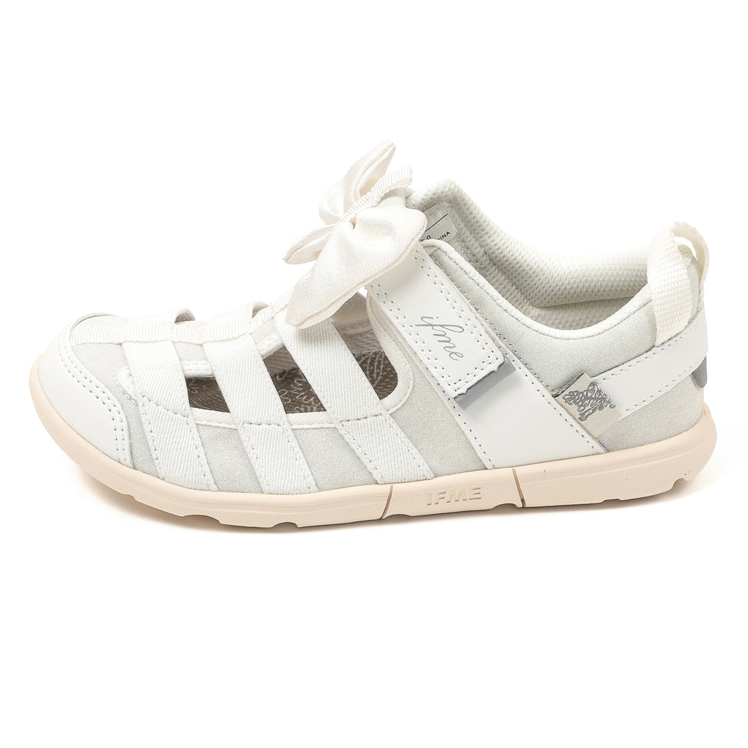 ifme CALIN WFS Big Ribbon Summer Shoes Kids - White