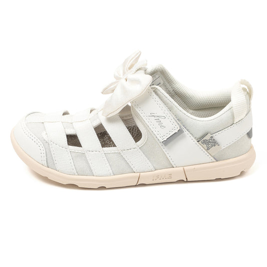 ifme CALIN WFS Big Ribbon Summer Shoes Kids - White