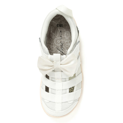 ifme CALIN WFS Big Ribbon Summer Shoes Kids - White