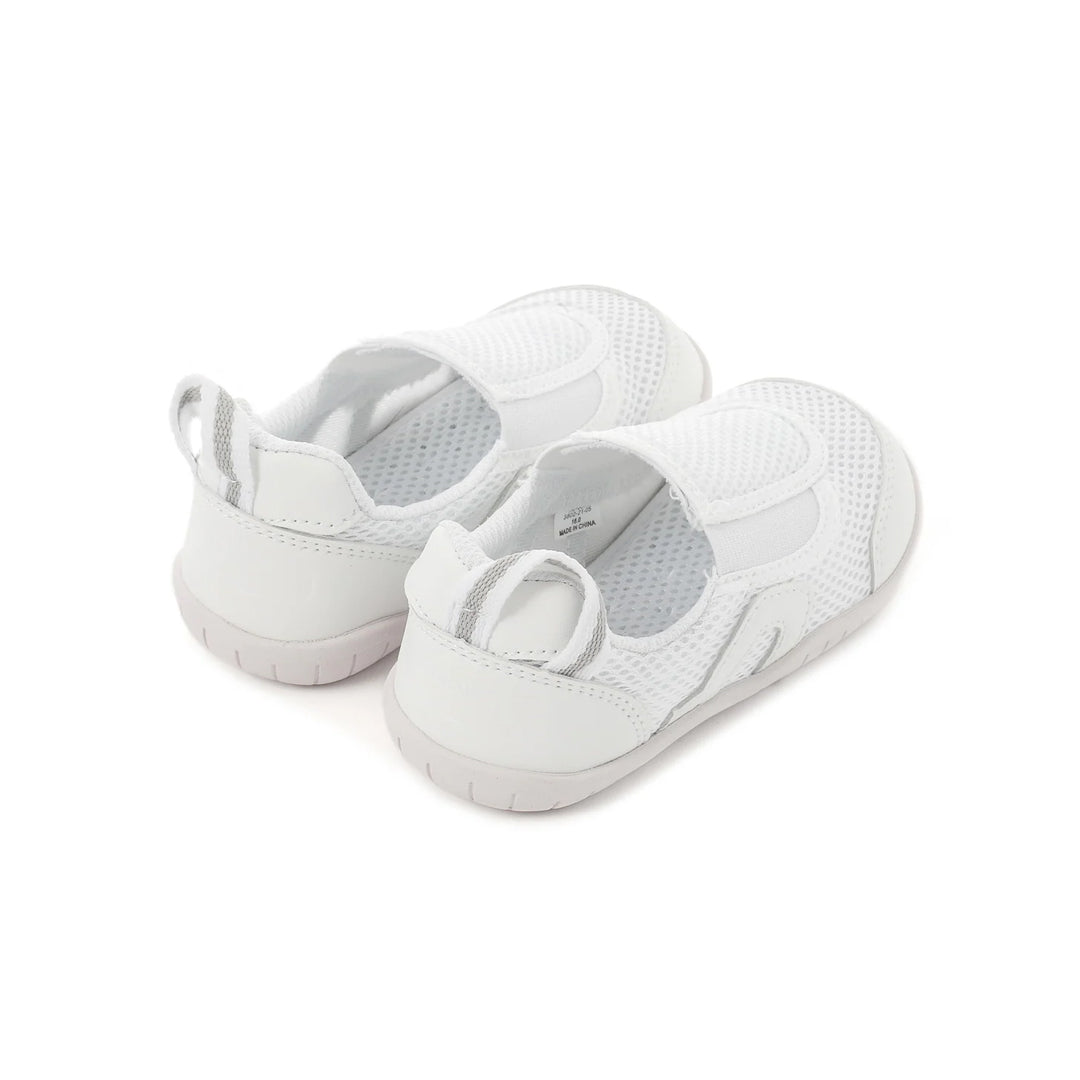 IFME School Breathable Sole Slip On Kids - White