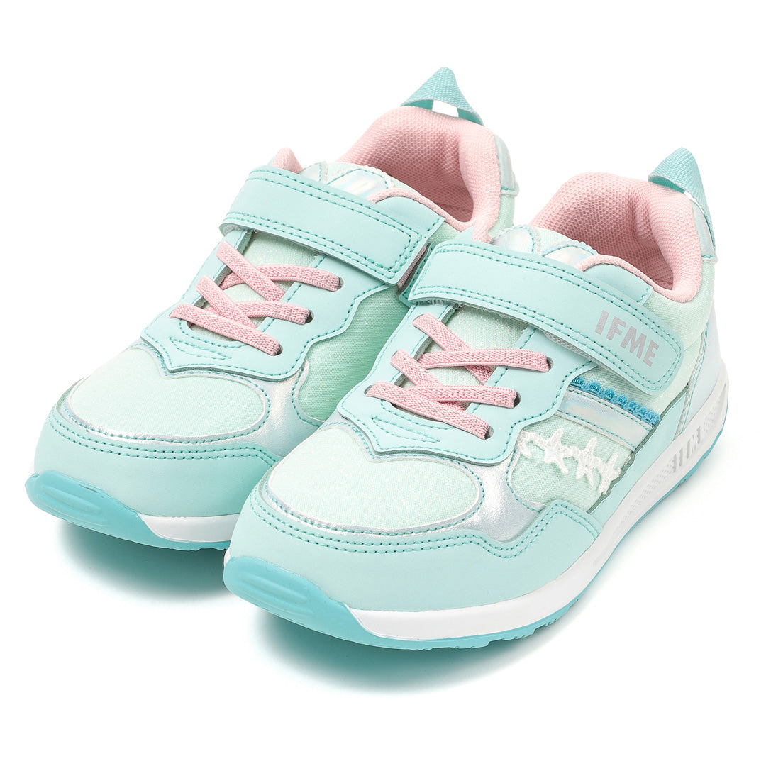 IFME Sparkling Solid Rubber Sneakers Kids - Green