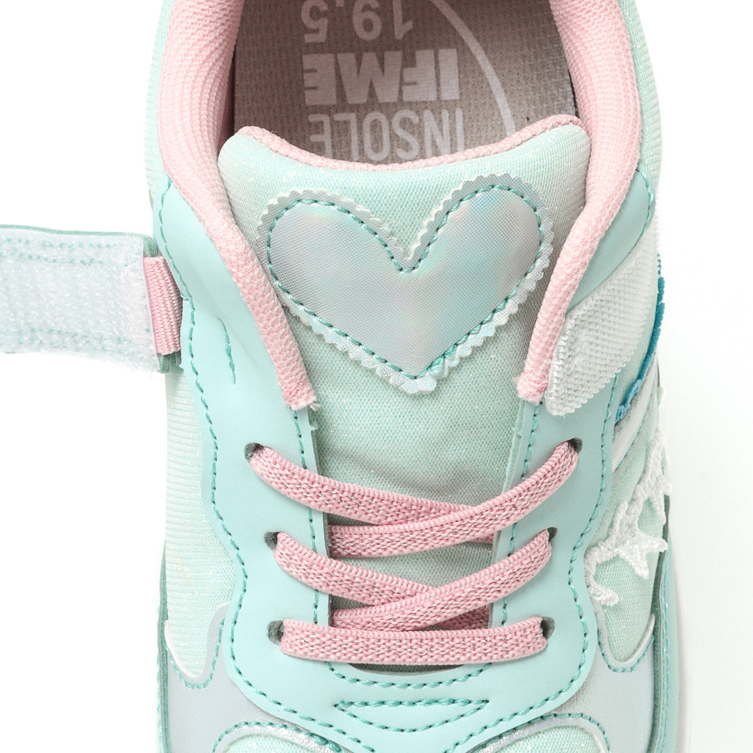 IFME Sparkling Solid Rubber Sneakers Kids - Green