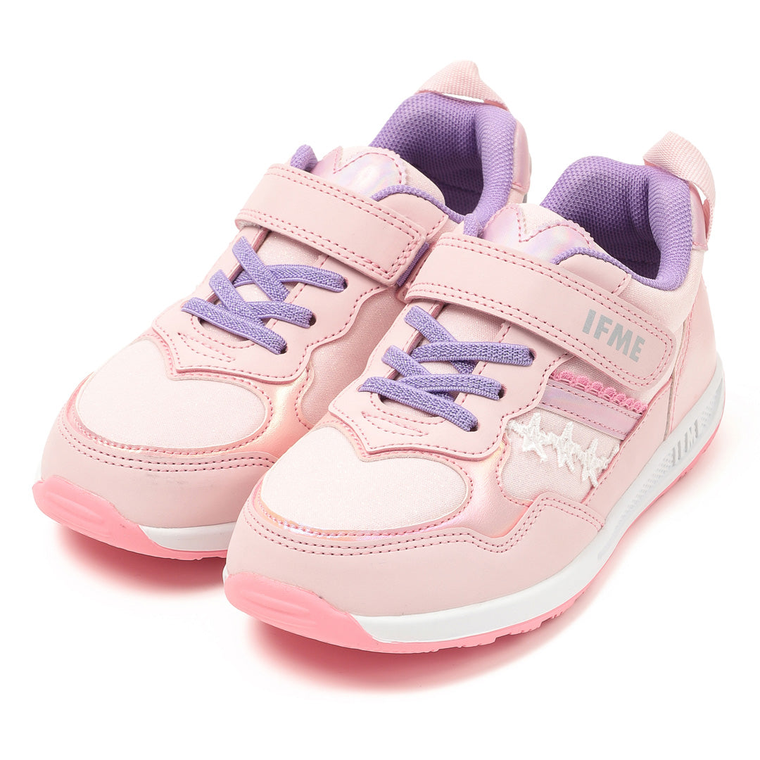 IFME Sparkling Solid Rubber Sneakers Kids - Pink