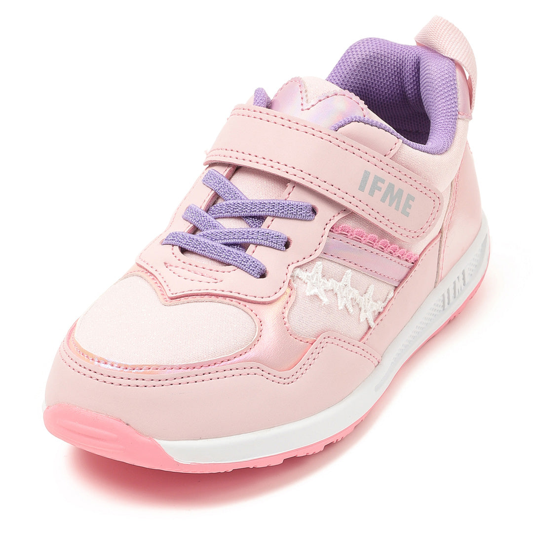 IFME Sparkling Solid Rubber Sneakers Kids - Pink